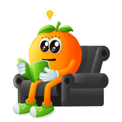 Orange reading